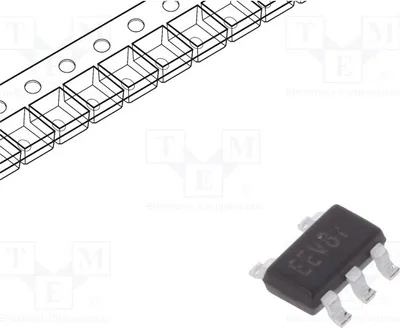 Immagine prodotto di 3 canali di controllo LED: 1 canale di regolazione PWM, driver LED PAM2804AAB010, convertitore buck TSOT25, 1A