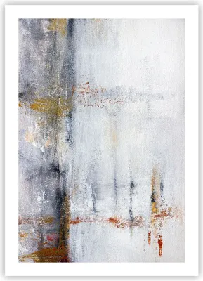 Produktbild von Poster - Poster ohne Rahmen - Abstraktion weiß verschwommen - 50x70 cm - Wand Bild - Wanddeko - Wandbilder - Kunstposter - Wandposter - Bilder - Kunstdruck - Wanddekoration - P2XPA50x70-4535