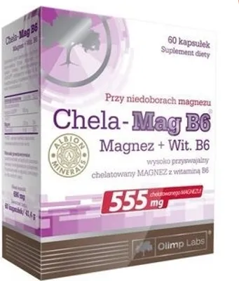 Zdjęcie produktu dla Olimp, Chela-Mag B6, 60 kapsułek