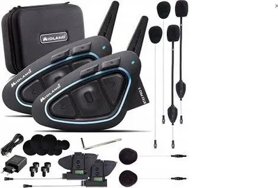 Produktbild von Midland BTX2 PRO S LR-TWIN Motorrad-Gegensprechanlage