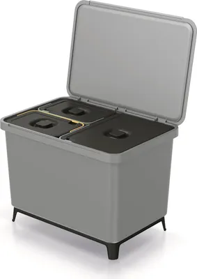 Obrázek produktu pro Mülleimer SYSTEMA - hladká šedá