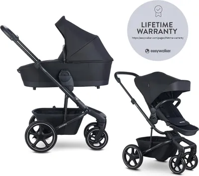 Obrázek produktu pro EASYWALKER Kočárek kombinovaný Harvey⁵ 2v1 Midnight Black LITE RWS