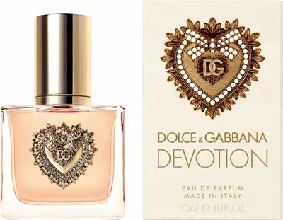 Productafbeelding van Dolce&Gabbana Devotion, parfum voor dames, 30 ml, geur: citrus, bloem van de sinaasappelboom, vanille, spray