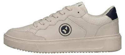 Produktbild von Herren-Sneakers Navigare Creme mit Schnürsenkeln und Textil Panna 45