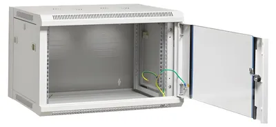 Produktbild von EFB ELEKTRONIK 19" Wandgehäuse Flat Pack 12HE, Tiefe 450 mm, RAL7035