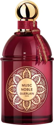 Zdjęcie produktu dla Guerlain Les Absolus d'Orient Musc Noble, Kobiety, 125 ml, Butelka jednorazowa, Geranium, Różowy pieprz, Szafran, Piżmo, Różowy, Bursztyn, Drzewo cedrowe, Cistus