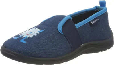 Produktbild von Playshoes Kinder Hausschuh Monster EUR 22/23