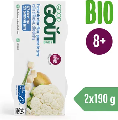 Immagine prodotto di Merluzzo buono per la gotta con cavolfiore e patatine (2x190 g)