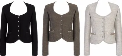 Produktbild von Trachtenjacke Isa schwarz M