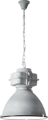 Produktbild von Brilliant Anouk Pendelleuchte 48cm (Glas) E27 Grau Antik 93444/70