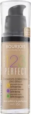 Image de Bourjois 123 Perfect Fond de teint unifiant 53 Light Beige, 30 ml