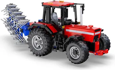 Obrázek produktu pro Zemědělský traktor na dálkové ovládání Cada 27062 - perfektní hračka pro malé farmáře! Objevte radost z jízdy po farmě a vytvářejte vlastní příběhy.