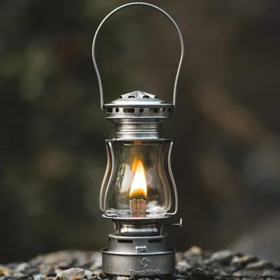 Obrázok produktu pre Petrolejová lampa, retro strieborná, vetruvzdorná, pre kempovanie