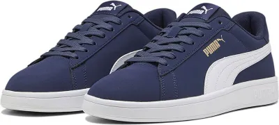 Immagine prodotto di Scarpe sportive Puma Smash 3.0 Buck, colore blu, taglia EU 38, uomo, colore blu, taglia EU 38