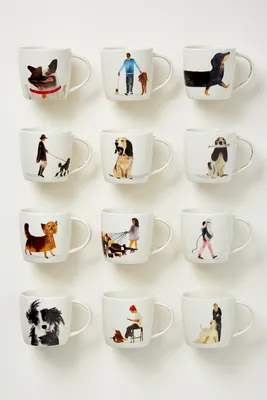 Immagine prodotto di Maxwell & Williams Becher Best Furry Friends - Gimmee Coffee, Tasse, Hundemotiv, Porzellan, 400 ml, DX1062