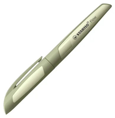 Produktbild von STABILO Füller -  Flow MONOCHROME - khaki - inkl. Patrone