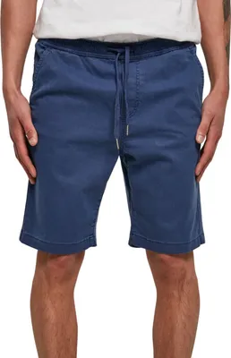 Productafbeelding van Heren shorts Urban Classics Stretch Twill joggingshorts, donkerblauw - maat S