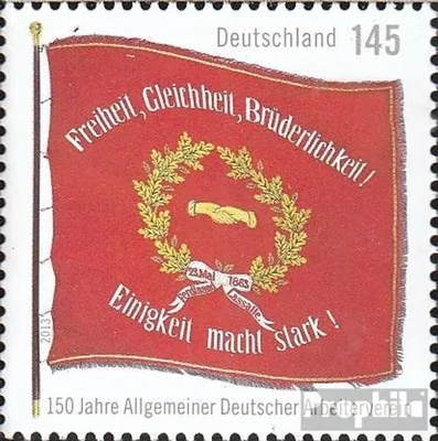 Produktbild von Briefmarken BRD (BR.Deutschland) 2013 Mi 2997 (kompl.Ausg.) gestempelt Deutscher Arbeiterverein
