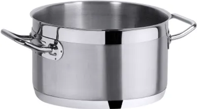 Produktbild von 1x Fleischtopf aus Edelstahl, seidenmatt Topf, Topfset