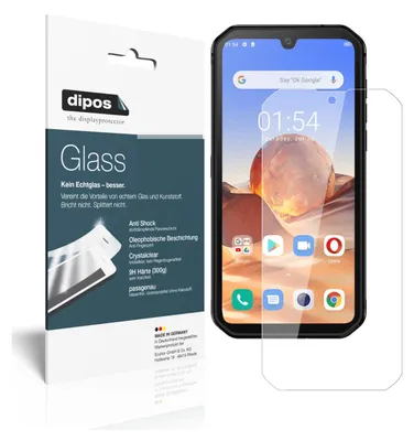 Zdjęcie produktu dla 2x Folia ochronna dla Blackview BV9900 Pro - Folia antywstrząsowa 9H z plastikowego szkła dipos Glass