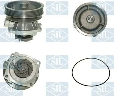 Produktbild von Saleri SIL Kühlmittelpumpe Wasserpumpe für FIAT PUNTO (176) PA732P