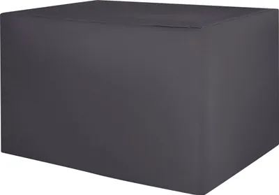 Zdjęcie produktu dla BELIANI Pokrowiec na meble ogrodowe czarny 185 x 105 x 75 cm przeciwdeszczowy
