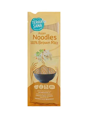 Obrázok produktu pre Cestoviny (celozrnná ryža) bezlepkové250 g - TERRASANA