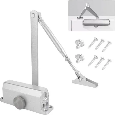 Obrázek produktu pro Hydraulické zavírače dveří s nosností 45–65 kg, nastavitelné, s funkcí aretace
