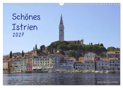 Produktbild von Schönes Istrien 2027 (Wandkalender 2027 DIN A3 quer), CALVENDO Monatskalender