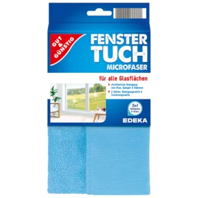 Produktbild von Gut & Günstig Fenstertuch Mikrofaser