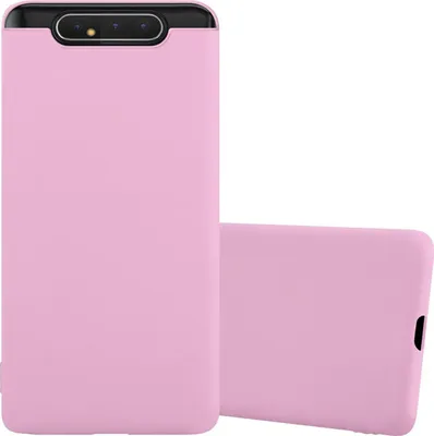 Produktbild von Cadorabo Hülle für Samsung Galaxy A80 / A90 4G Schutzhülle in Rosa Handyhülle TPU Silikon Etui Case Cover