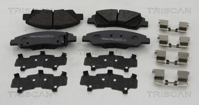 Produktbild von TRISCAN Bremsbeläge Satz Vorne Bremsklötze für HYUNDAI i10 (IA) 8110 43053
