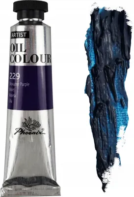 Produktbild von Phoenix Violett Ölfarbe 229 Dioxazin Violett 40ml Dioxazin Violett