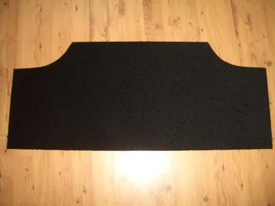 Produktbild von Fußmatte Teppich 1-tlg. schwarz passend für Trabant 601 P601 Limousine und Kombi
