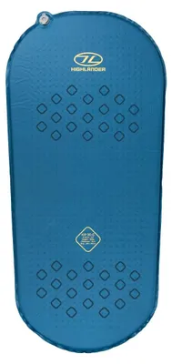 Produktbild von Highlander selbstaufblasende Schlafmatte Kip Mat Compact - R-Wert 3.2 - Blau