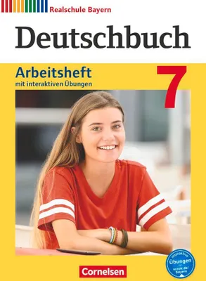 Produktbild von Deutschbuch 7. Jahrgangsstufe - Realschule Bayern - Arbeitsheft mit interaktiven Übungen auf scook.de