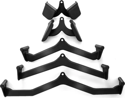 Zdjęcie produktu dla Zestaw uchwytów do maszyn kablowych – 5 elementów, metalowe, ergonomiczne
