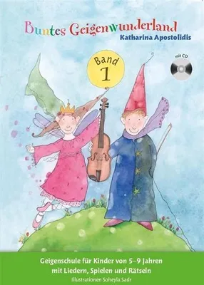 Produktbild von Buntes Geigenwunderland, m. Audio-CD