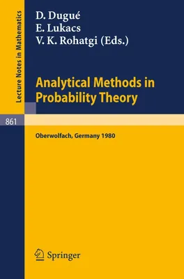 Produktbild von Analytical Methods in Probability Theory