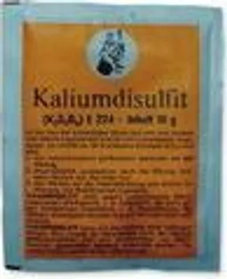 Produktbild von Arauner Schwefelpulver Kaliumdisufift | 10 Gramm zum Haltbarmachen & Sterilisieren