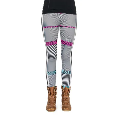 Produktbild von cosey Sports Line - Yoga und Fitness-Leggings - Hypnotic Stripes