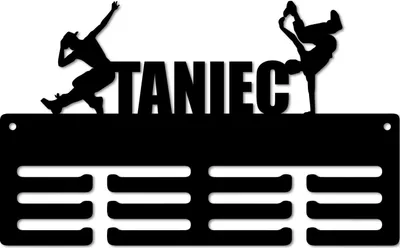 Zdjęcie produktu dla Wieszak na medale TANIEC 2 128.1