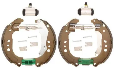 Produktbild von METELLI Bremsbackensatz Trommelbremse Hinten für SKODA ROOMSTER (5J) 228,6mm 51-0505