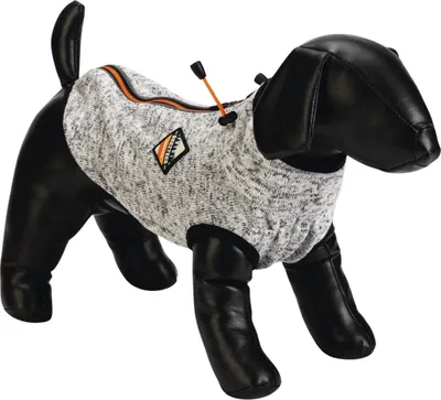 Immagine prodotto di Maglione per cani Beeztees Celia, colore: grigio chiaro, taglia: 24 cm
