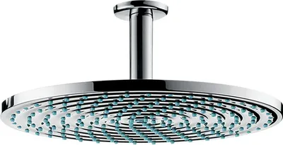 Produktbild von hansgrohe Raindance S Kopfbrause 300 1-jet mit Deckenanschluss EcoSmart 9 l/min, chrom, 26600000