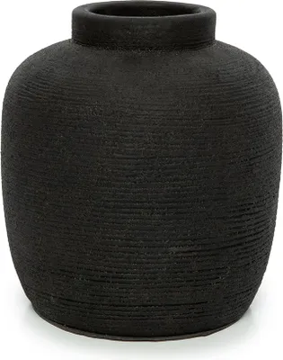 Image de Bazar Bizar Le vase Peaky - Noir - M