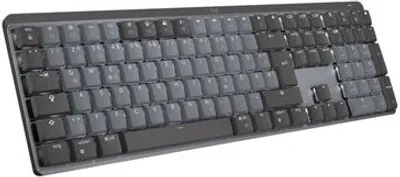 Image de Logitech MX clavier QWERTY rétroéclairé sans fil Bluetooth LE US International Linear Graphite (920-010758)