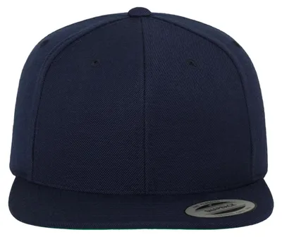 Produktbild von Flexfit - "Classic" Snapback Mütze für Herren/Damen Uni FK1383 (Einheitsgröße) (Marineblau)