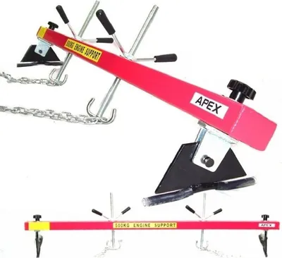 Produktbild von 500kg Motorbrücke Kotflügeltraverse 06158 Motor Getriebe Motorhalter Motorheber