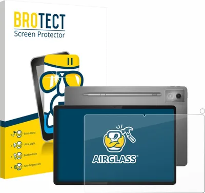 Produktbild von BROTECT Schutzglas für Lenovo Idea Tab Pro 12.7" (Display+Kamera) Schutzfolie Panzer Folie Glas Display Schutz klar